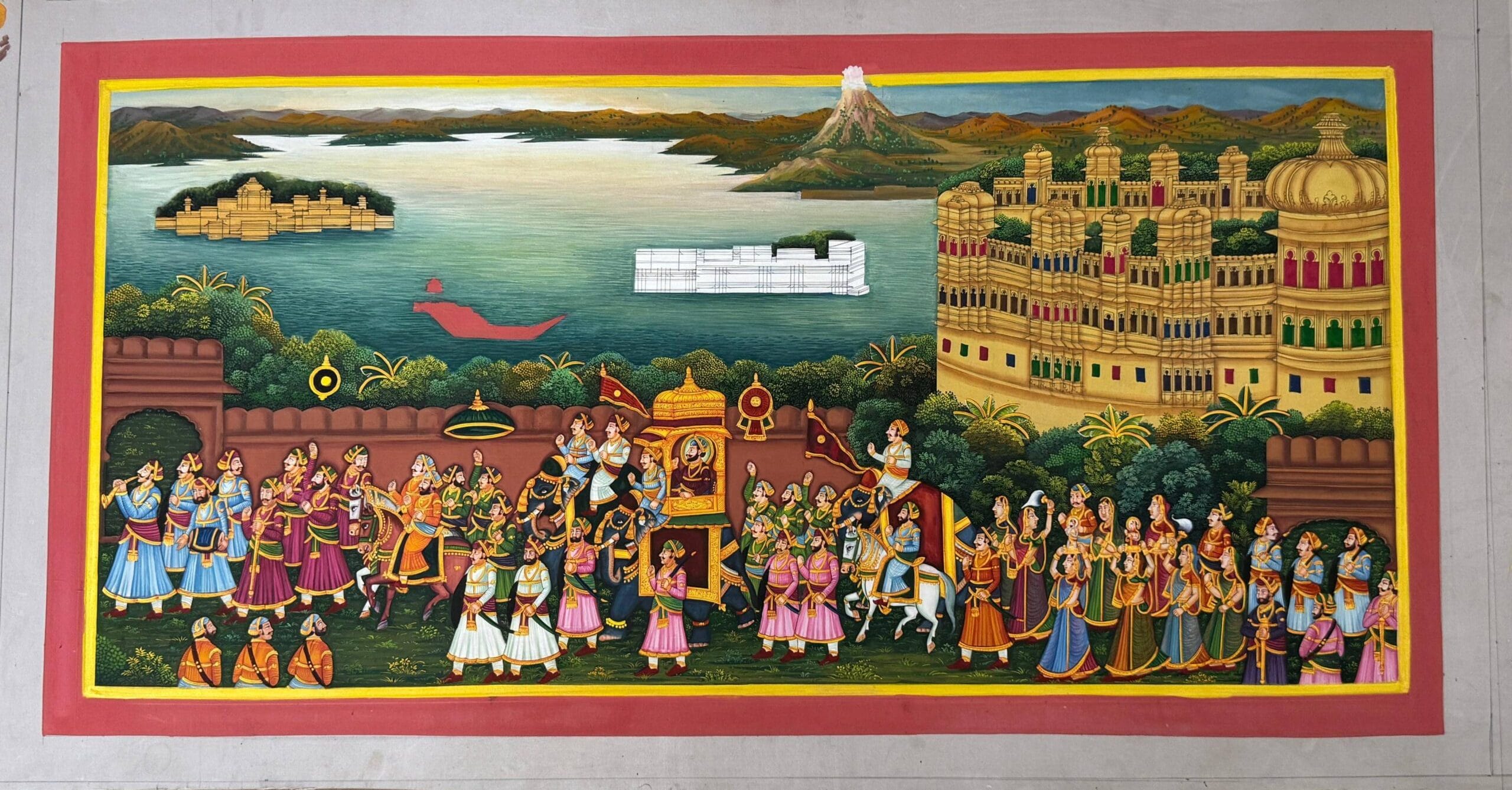 Timeless Craft: Exploring the Artistry of Rajasthani Miniature Paintings
